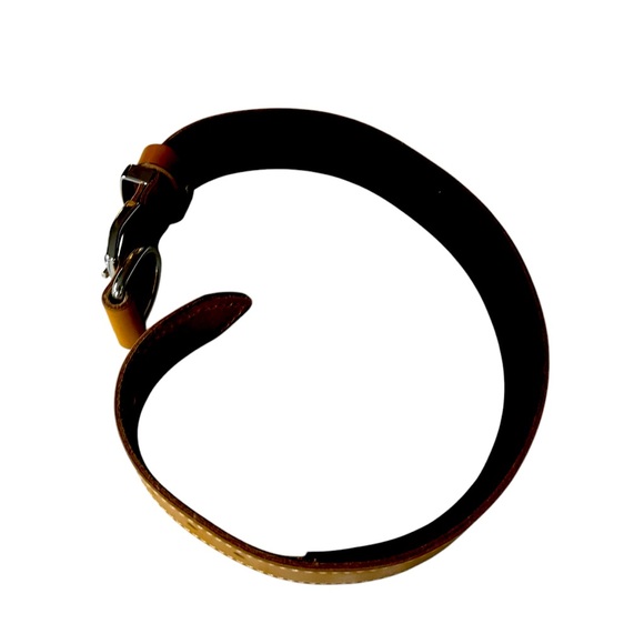 NIB TUBERK Vegetable Tanned Dog Collar - Picture 3 of 5